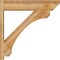 Ekena Millwork Legacy Slat Rough Sawn Outlooker, Western Red Cedar, 8"W x 36"D x 36"H OUT08X36X36LEC06RWR - alternate 4